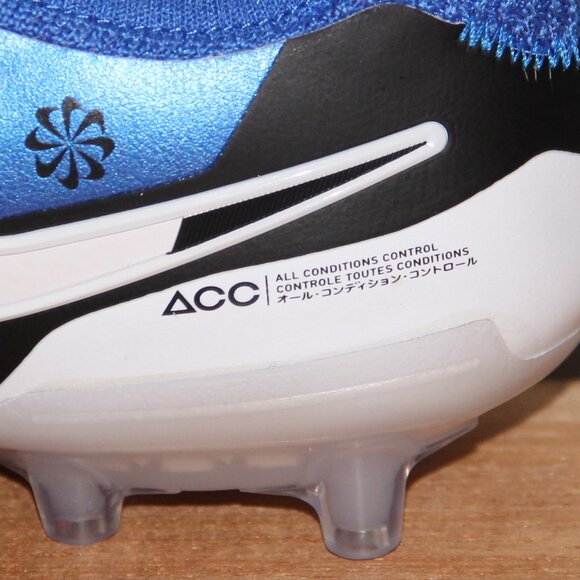 Nike Tiempo Legend 10 Elite AG Soccer Cleats Men 7.5 Women 9 Soar Blue - Picture 7 of 7